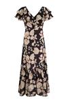 VESTIDO VOLANTE FLORES | MOD. SALOMÉ | Tienda online de moda femenina de autor
