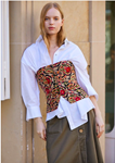 TOP CORSÉ FLORES | MOD. NAGORE | Tienda online de moda femenina de autor