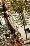 VESTIDO TUL DE FLORES | MOD. TURMALINA | Tienda online de moda femenina de autor