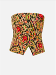 TOP CORSÉ FLORES | MOD. NAGORE | Tienda online de moda femenina de autor