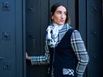 CHAQUETA LANA BICOLOR | MOD. MARGA | Tienda online de moda femenina de autor