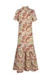 VESTIDO LARGO CACHEMIRES | MOD. EMILIA | Tienda online de moda femenina de autor