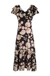 VESTIDO VOLANTE FLORES | MOD. SALOMÉ | Tienda online de moda femenina de autor