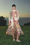 VESTIDO TRASERO FLOR  | MOD. CAMILO | Tienda online de moda femenina de autor