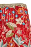 FALDA FLORES ROJA | MOD. SOFIA | Tienda online de moda femenina de autor