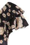VESTIDO VOLANTE FLORES | MOD. SALOMÉ | Tienda online de moda femenina de autor