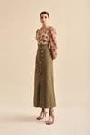 FALDA BOTONES | MOD. MAKAL | Tienda online de moda femenina de autor