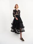 FALDA NEGRA TUL | MOD.LUNA | Tienda online de moda femenina de autor