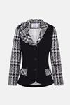 CHAQUETA LANA BICOLOR | MOD. MARGA | Tienda online de moda femenina de autor
