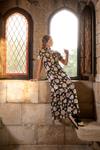 VESTIDOS LARGO FLORES NEGRO | MOD. CELIA  | Tienda online de moda femenina de autor