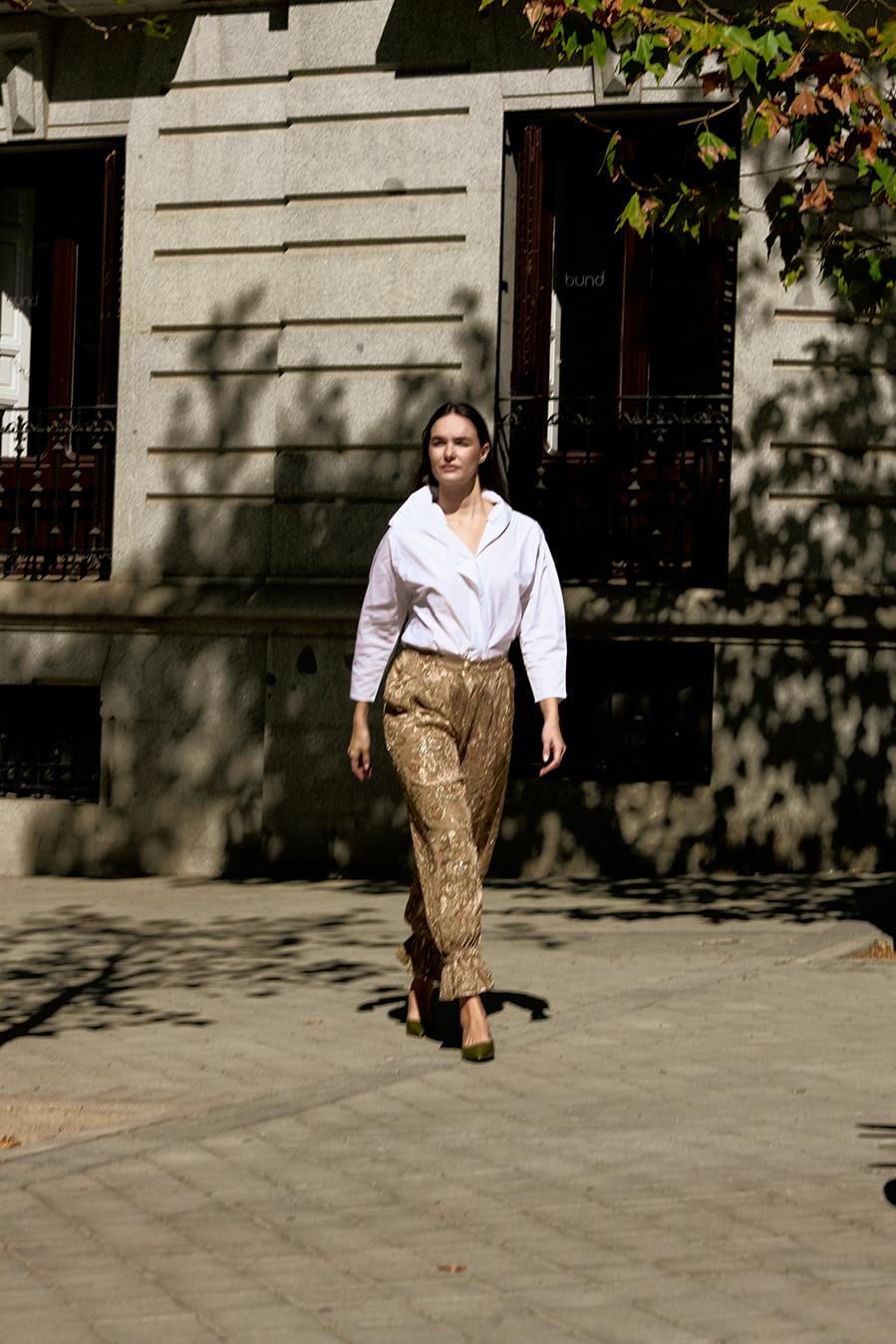  PANTALÓN BOMBACHO JOYA | MOD. DOLOMITA | Tienda online de moda femenina de autor