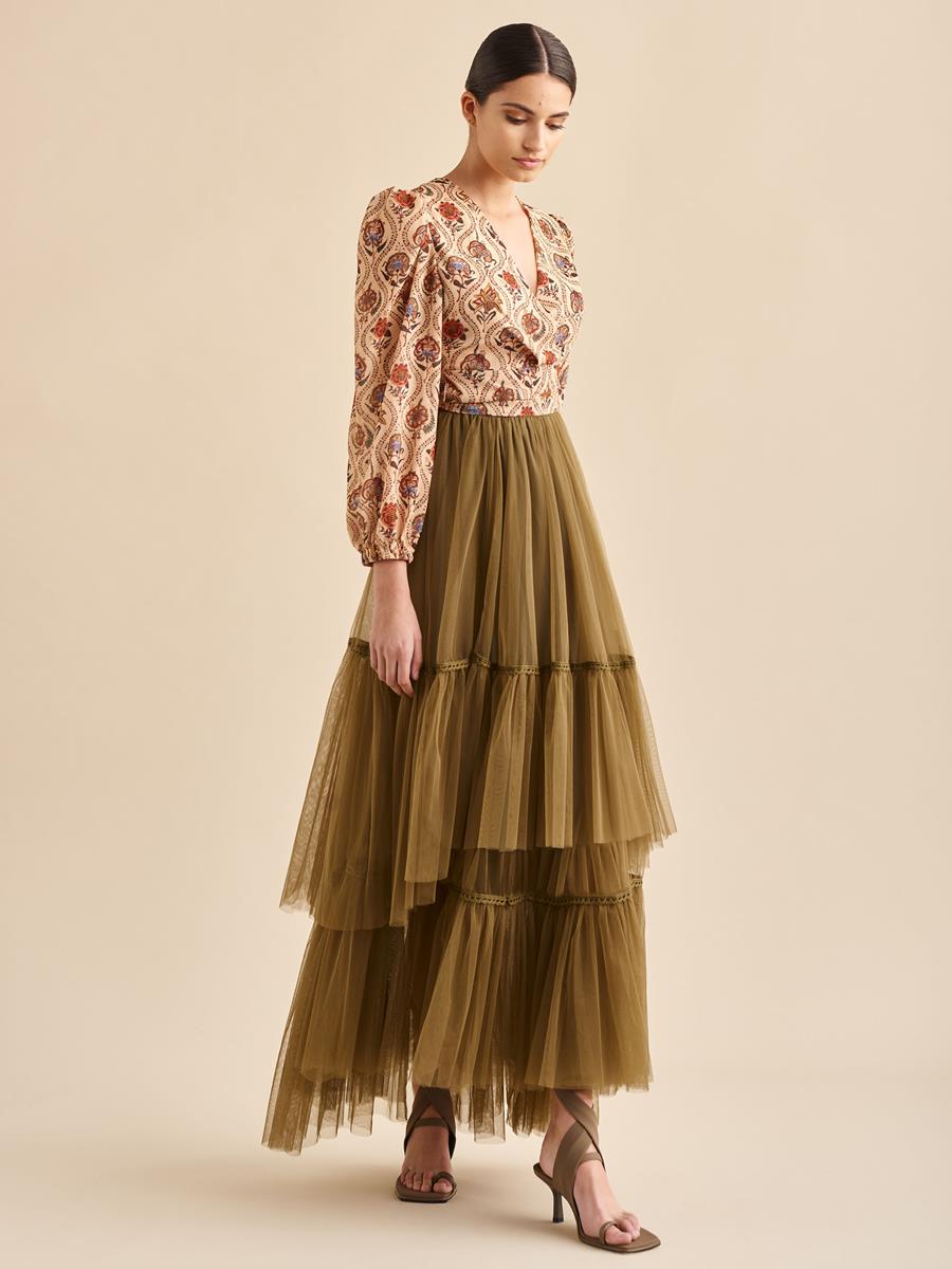 FALDA LARGA TUL | MOD. FRESHO | Tienda online de moda femenina de autor