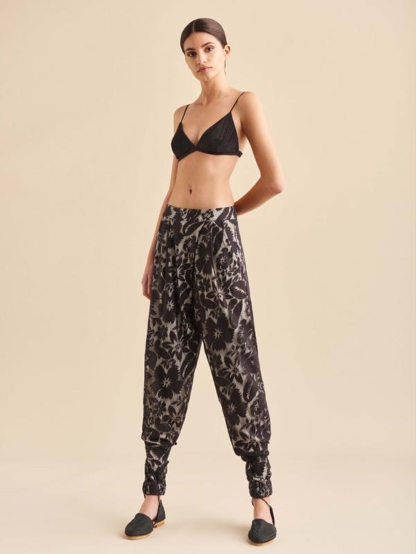 LACE BLACK BAGGY | MOD. ILAN NOIR
