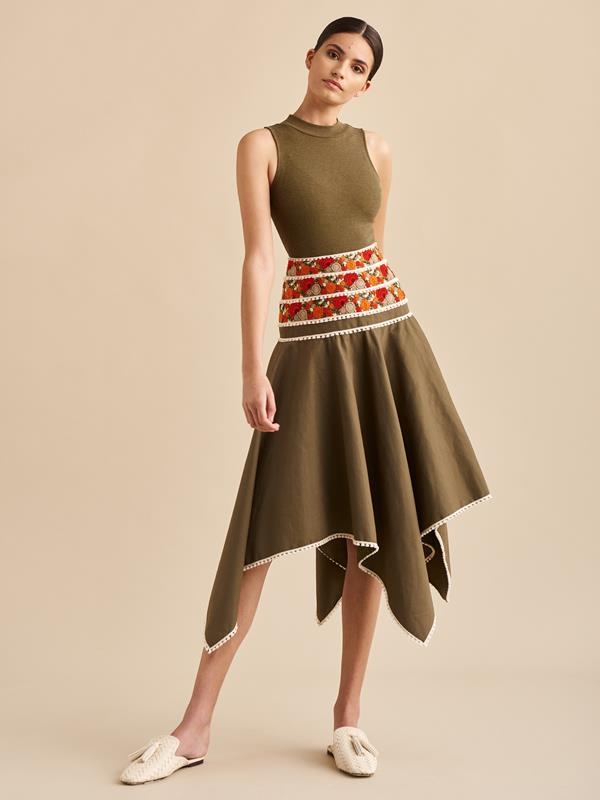 MIDI PEAK SKIRT | MOD. ALANI