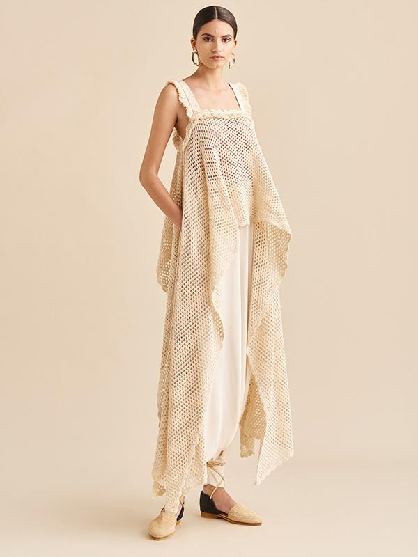 LONG CROCHET TOP | MOD. ARACIE