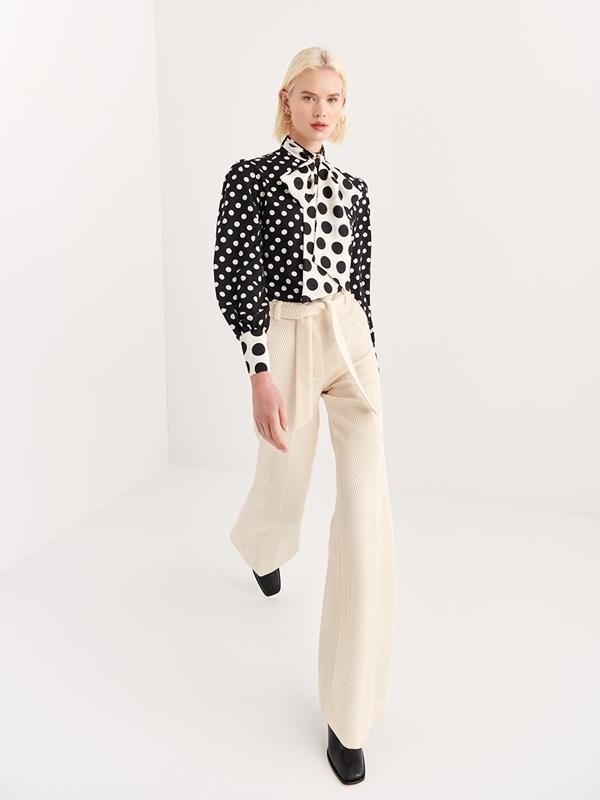 HERRINGBONE TROUSERS | MOD. ADRIANO